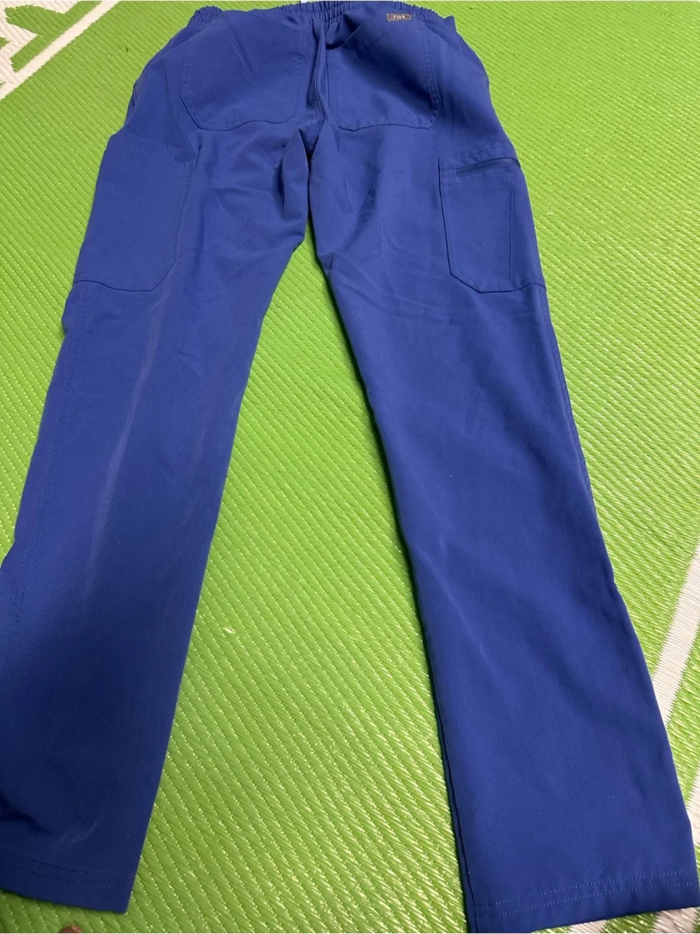 FIGS Men's Royal Blue Cargo Scrub Pants